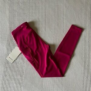 NWT - Lululemon - ‘Swift Speed High Rise Tight 28”’ - Sonic Pink - Size 4
